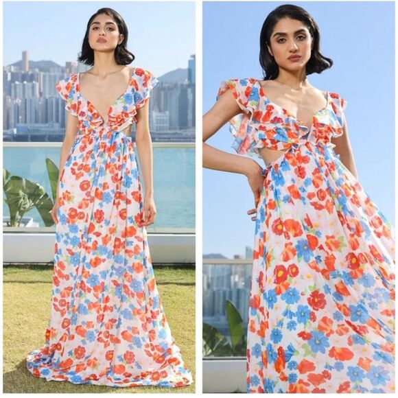 Sau Lee Ellery Maxi Dress - Picture 1 of 8